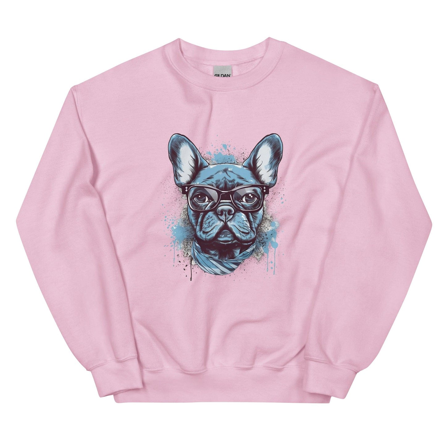 Hipster Frenchie - Unisex Sweatshirt - Frenchie Emporium