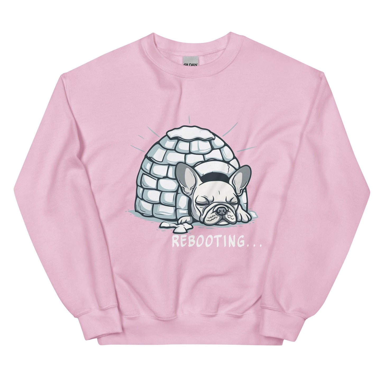 Rebooting Frenchie Winter Unisex Sweatshirt - Frenchie Emporium