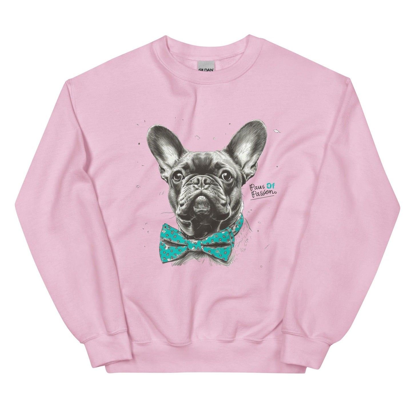 "Paws of Passion" Unisex Sweatshirt - Frenchie Emporium