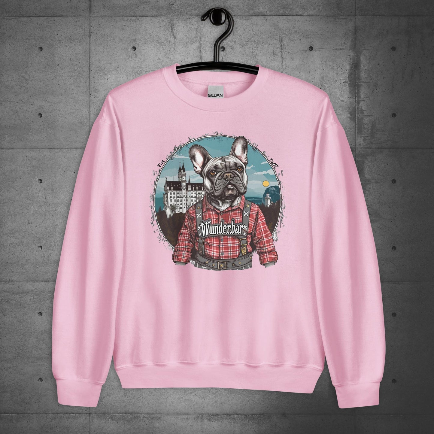 Wunderbar Frenchie in Lederhosen Unisex Sweater - Frenchie Emporium