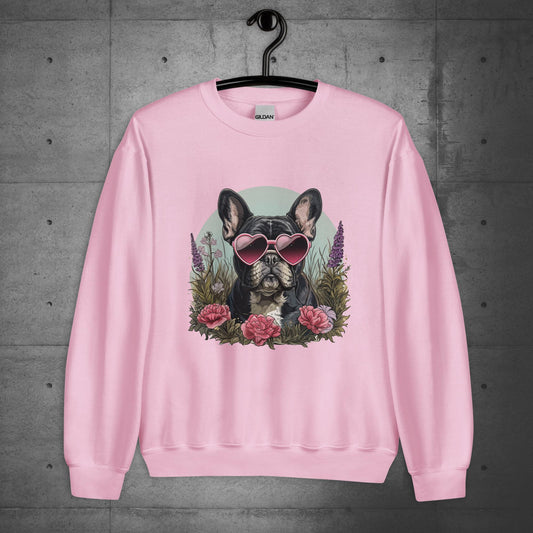 Frenchie Heartthrob Pooch Unisex Sweater