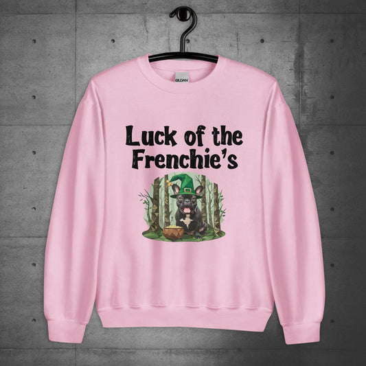 St. Pawtrick's Forest Frenchie Unisex Sweatshirt