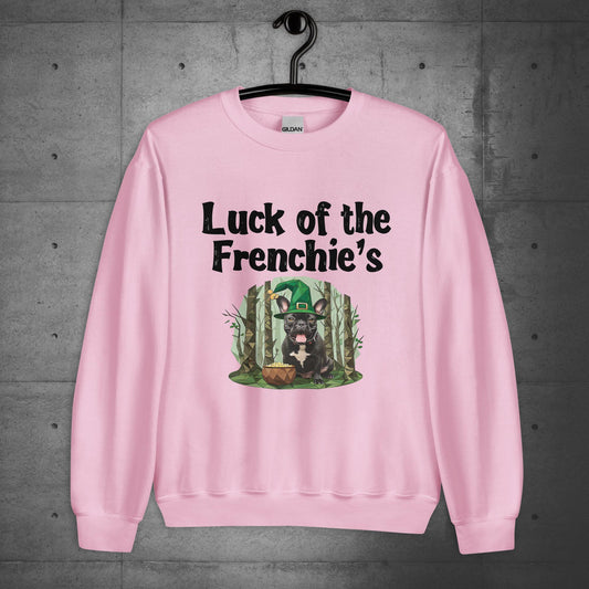 St. Pawtrick's Forest Frenchie Unisex Sweatshirt - Frenchie Emporium