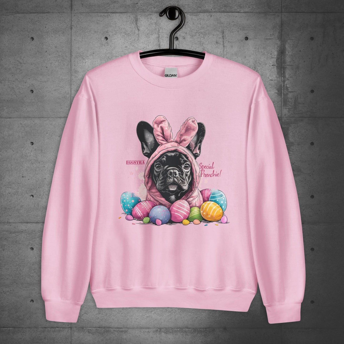 "Eggstra Special Frenchie" - Unisex Sweatshirt - Frenchie Emporium