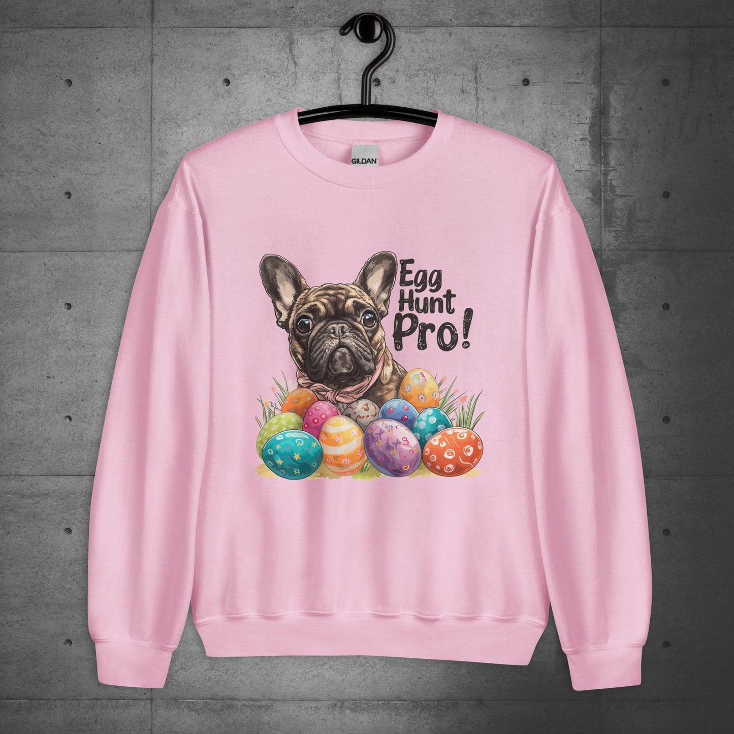 French Bulldog "Egg Hunt Pro !" - Unisex Sweatshirt - Frenchie Emporium