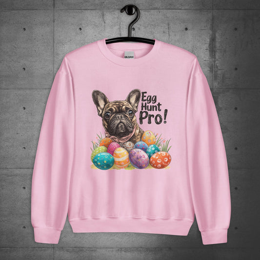 French Bulldog "Egg Hunt Pro !" - Unisex Sweatshirt - Frenchie Emporium