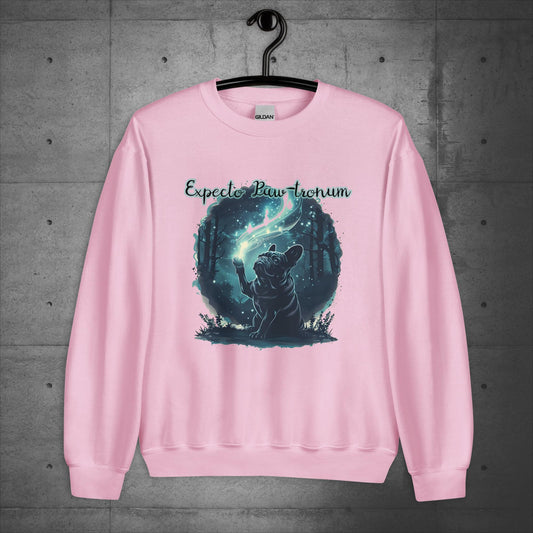 Unisex Frenchie "Expecto Paw-tronum" Sweater/Sweatshirt - Frenchie Emporium