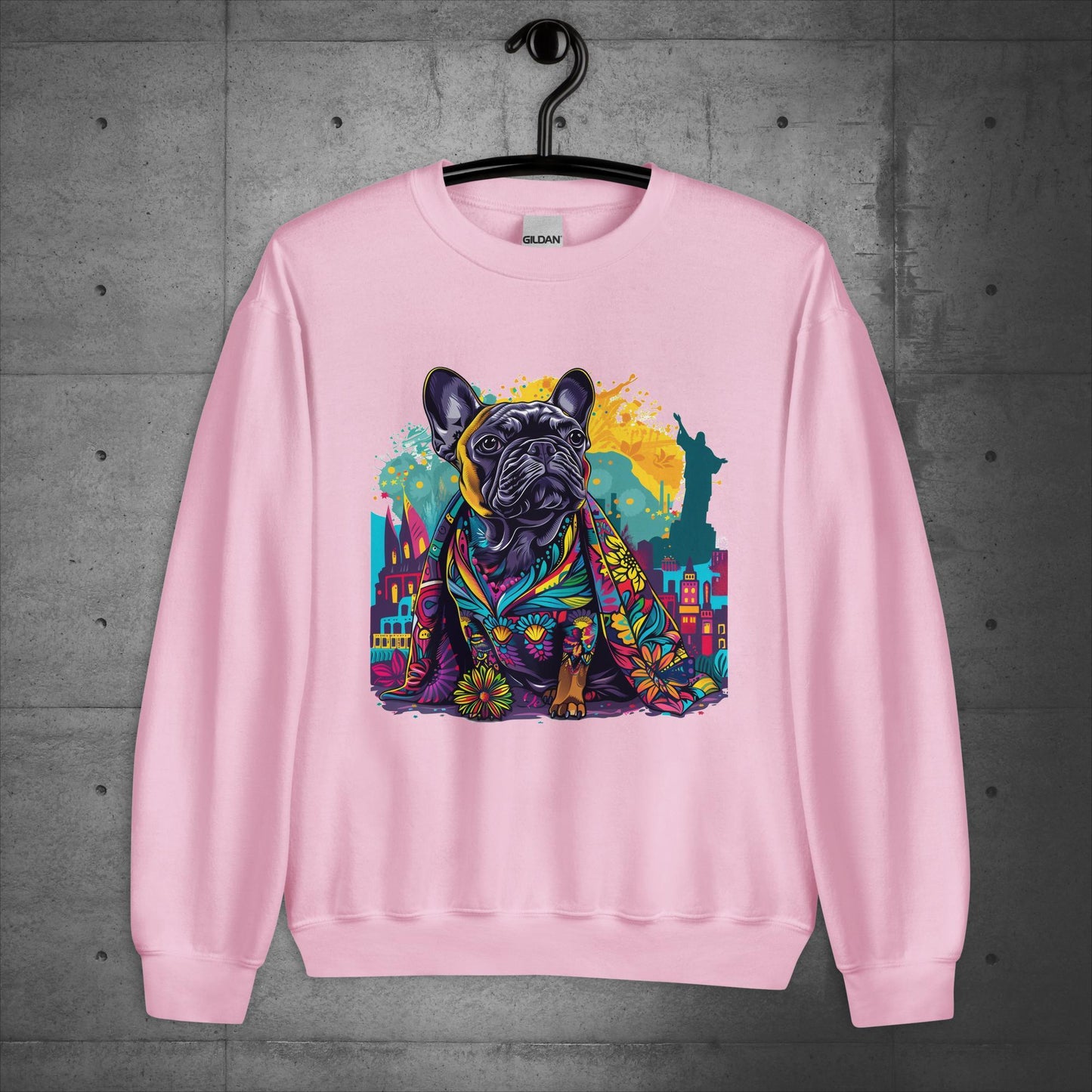 Brazilian Carnival Frenchie - Unisex Sweater/Sweatshirt - Frenchie Emporium