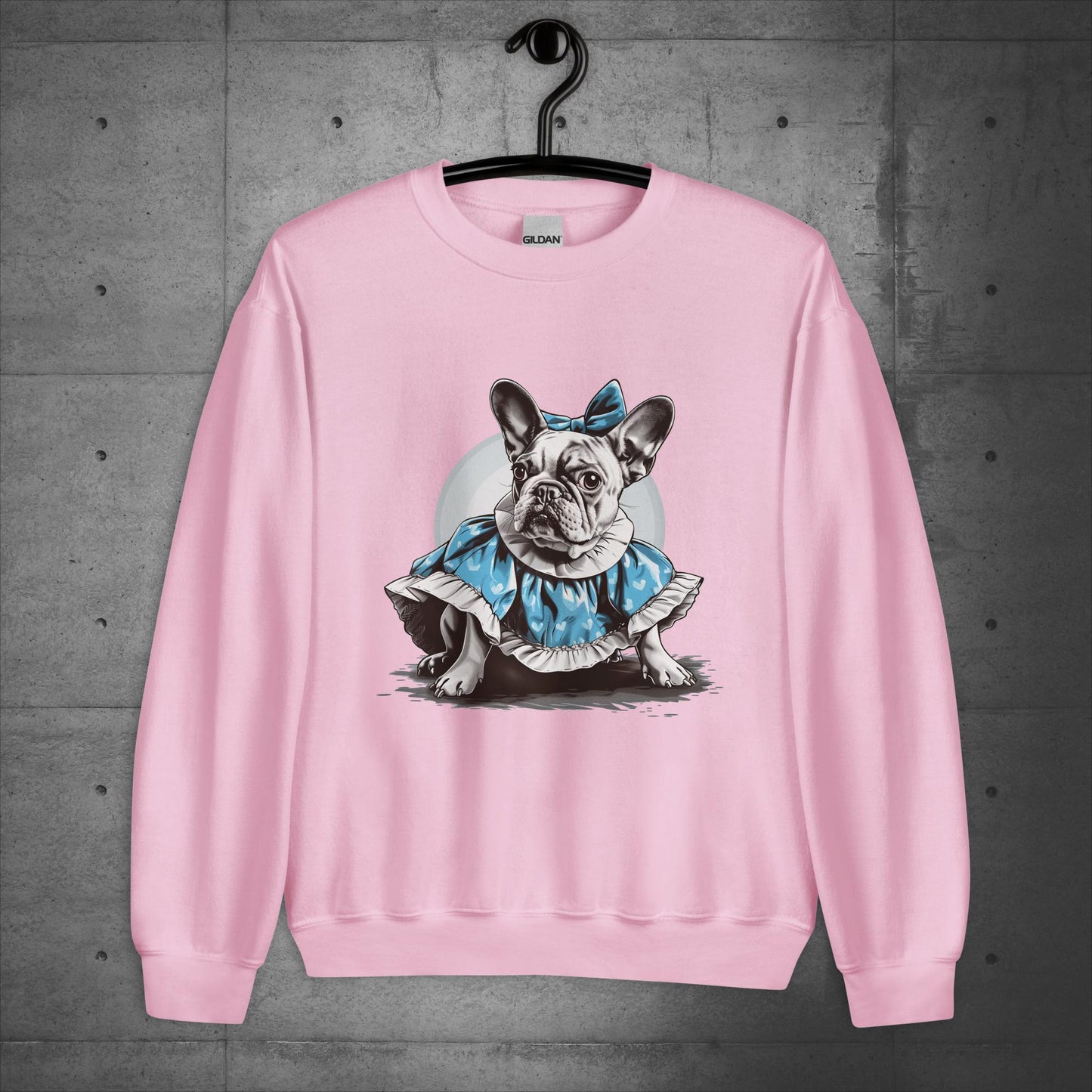 Alice in Wonderland Frenchie - Unisex Sweatshirt - Frenchie Emporium