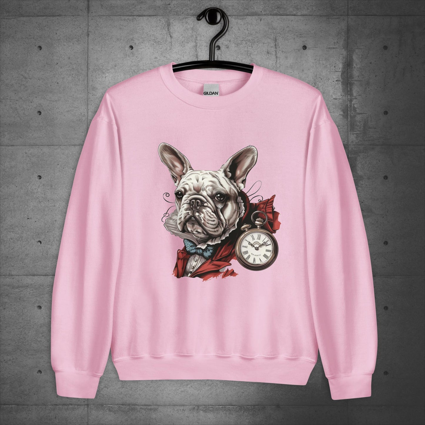 White Rabbit Frenchie - Unisex Sweatshirt - Frenchie Emporium