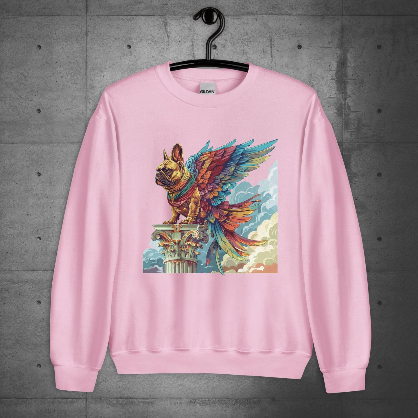 "Guardian's Valor" Frenchie Unisex Sweater - Frenchie Emporium
