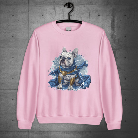 "Thunderous Majesty" Frenchie Unisex Sweater / Sweatshirt - Frenchie Emporium