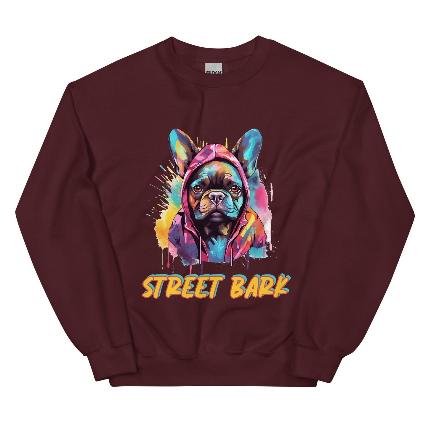 Street Bark Graffiti French Bulldog - Unisex Sweatshirt - Frenchie Emporium