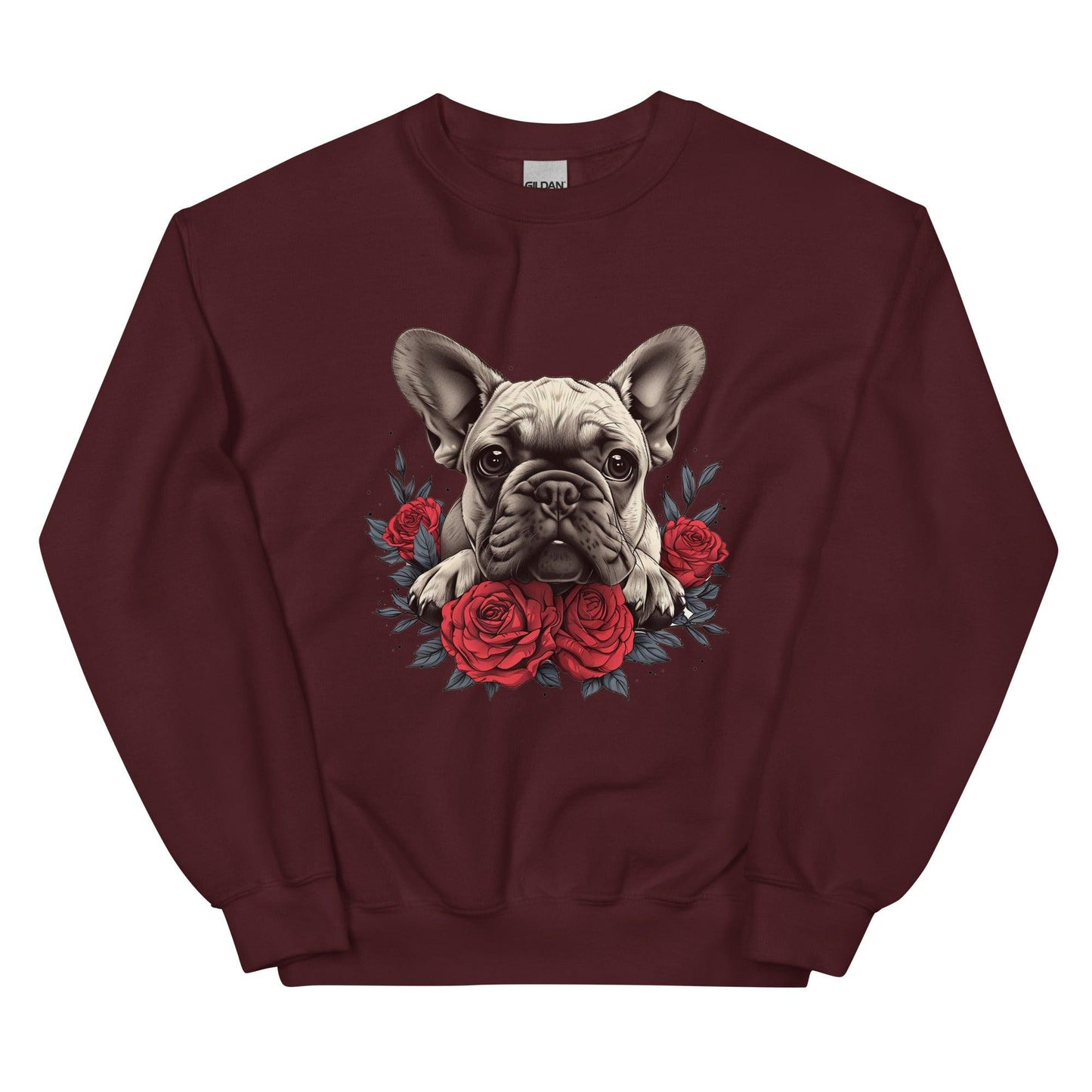 Rosy Frenchie - Unisex Sweater - Frenchie Emporium