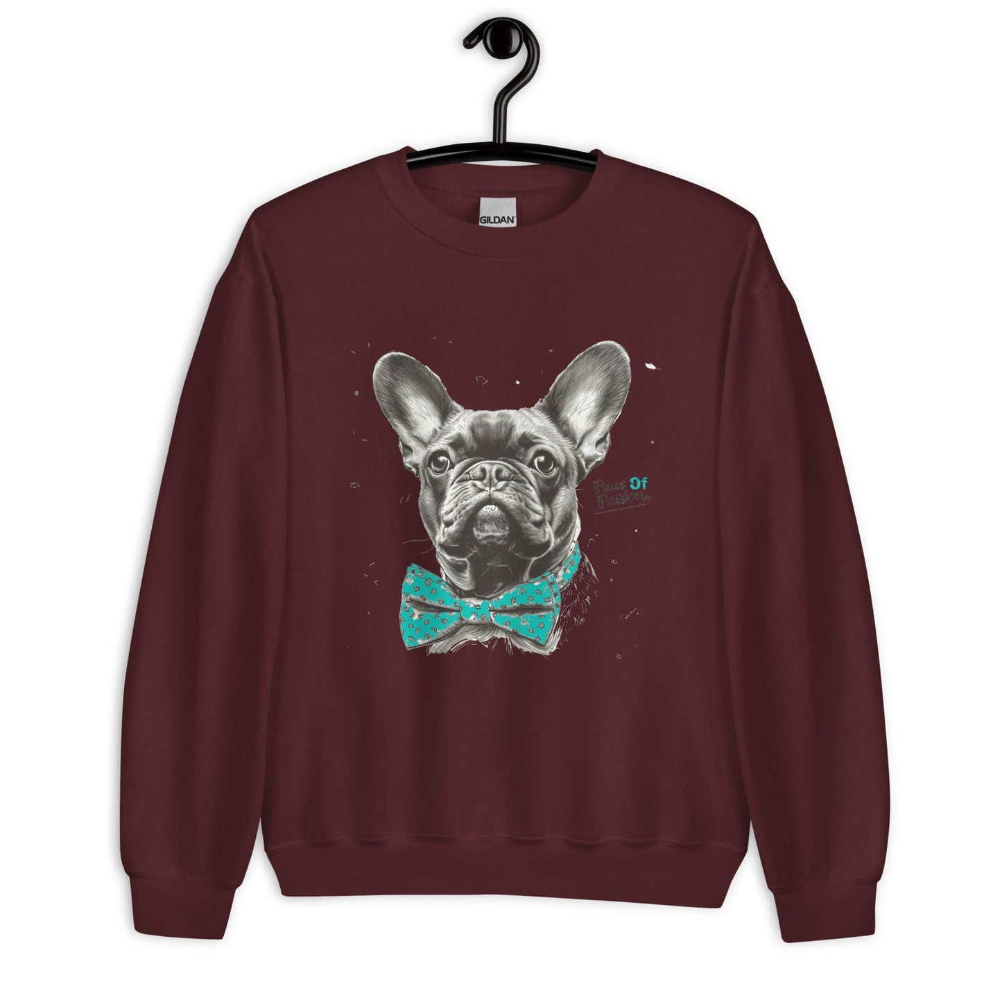 "Paws of Passion" Unisex Sweatshirt - Frenchie Emporium