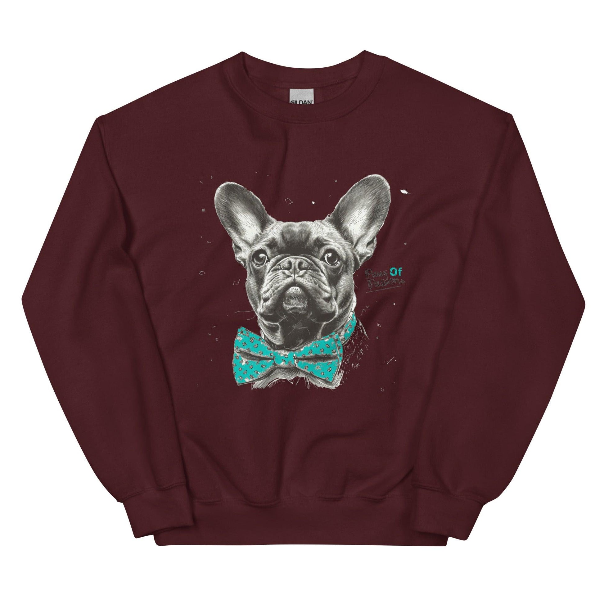 "Paws of Passion" Unisex Sweatshirt - Frenchie Emporium