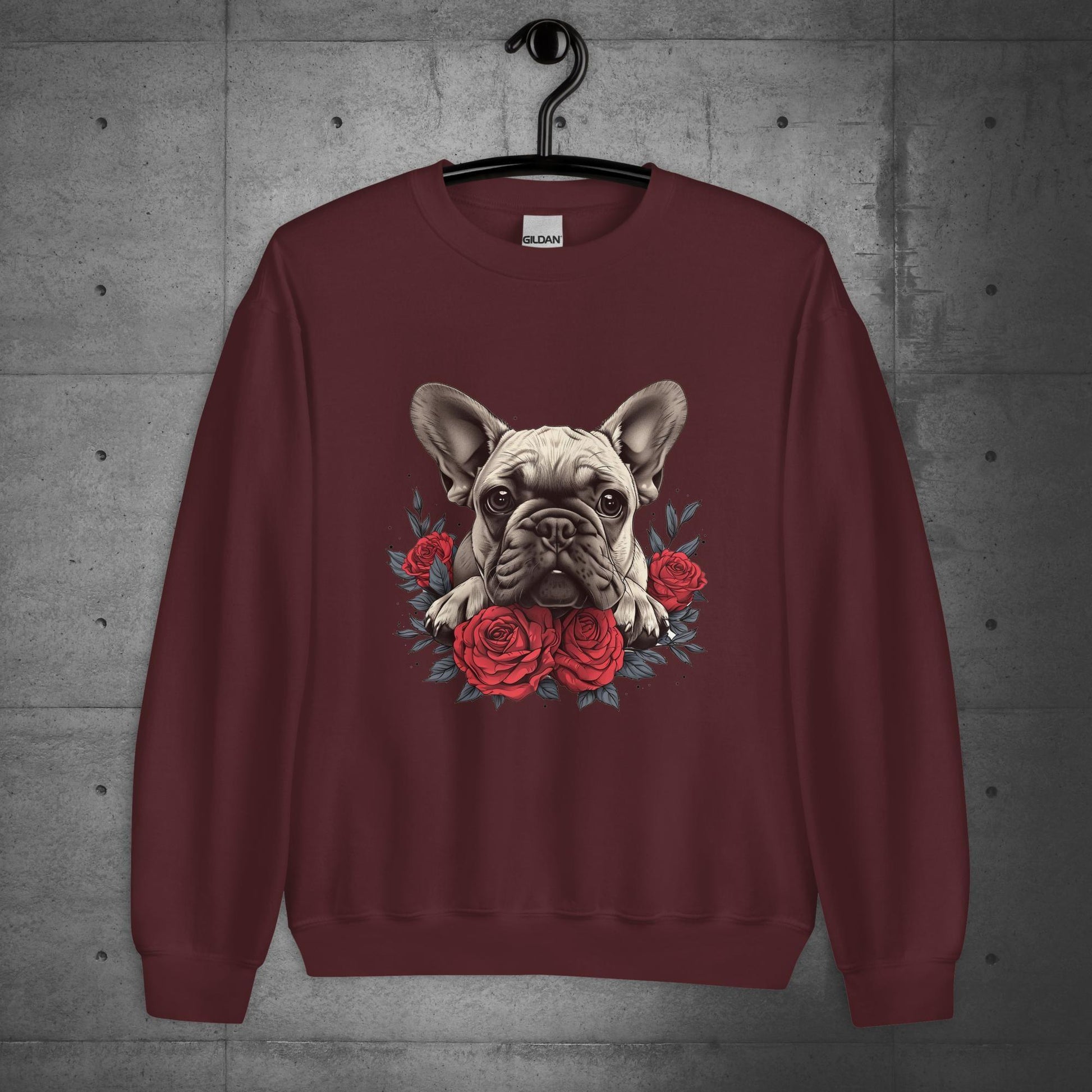 Rosy Frenchie - Unisex Sweater - Frenchie Emporium