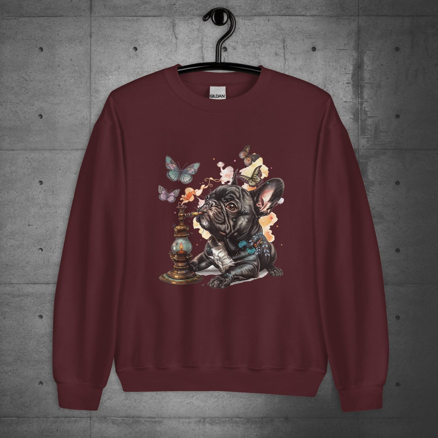 Frenchie "Cater-Chill" - Unisex Sweater - Frenchie Emporium