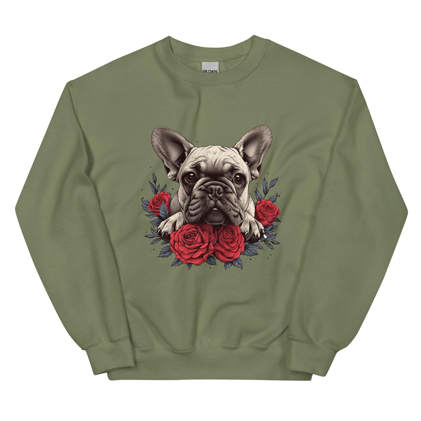 Rosy Frenchie - Unisex Sweater - Frenchie Emporium