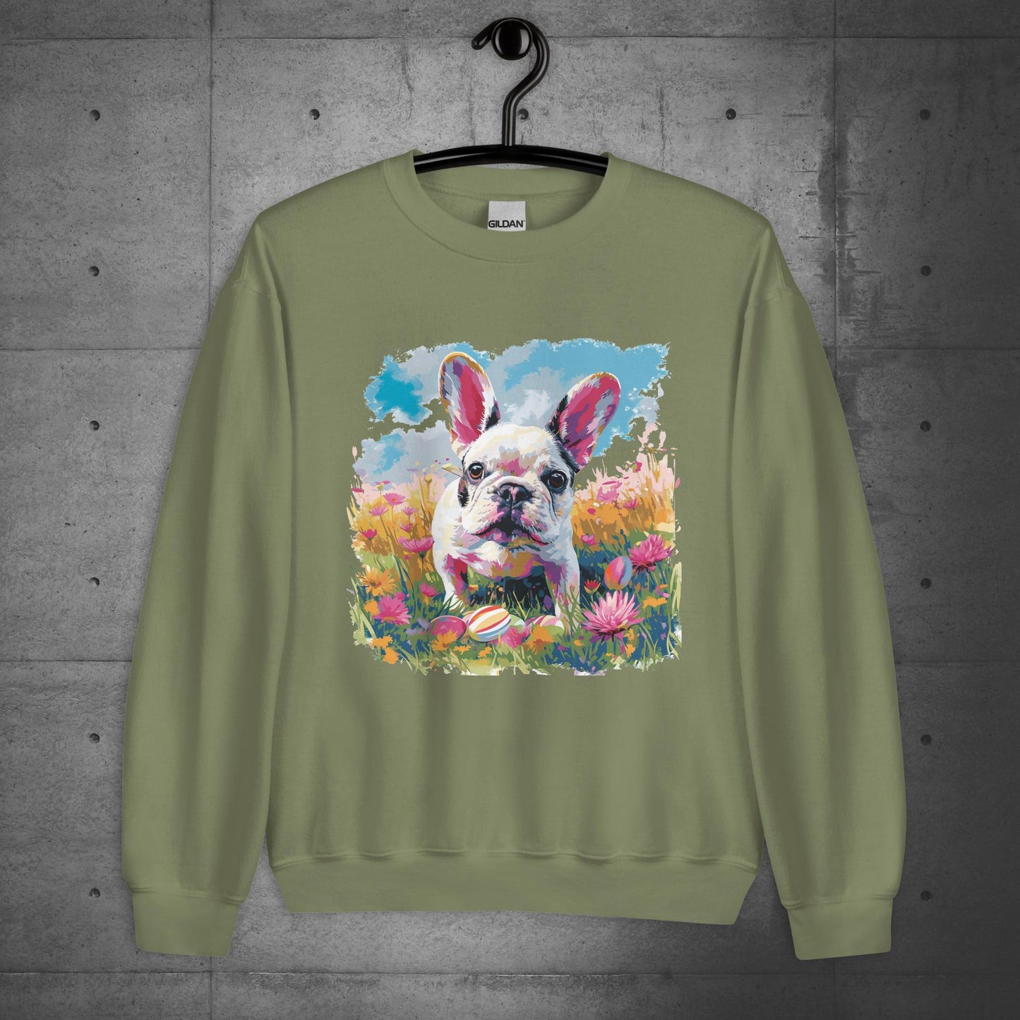 Frenchie Easter Delight Unisex Sweater - Frenchie Emporium