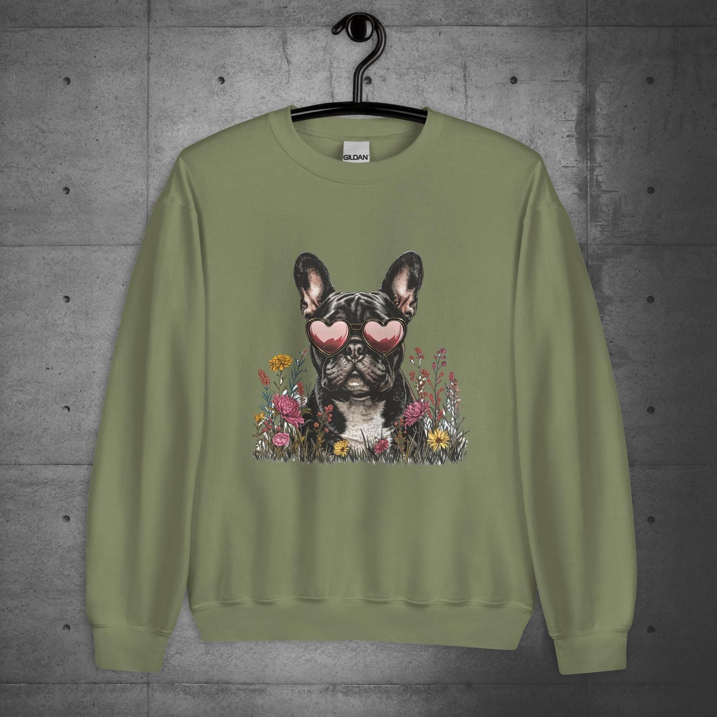 Frenchie Love Affair Unisex Sweatshirt - Frenchie Emporium