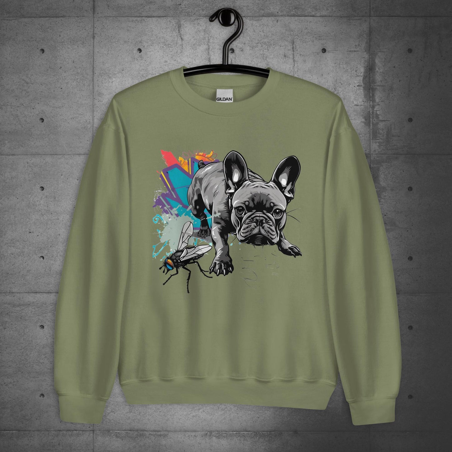 "Chasing Dreams" French Bulldog Sweater/Sweatshirt Unisex - Frenchie Emporium