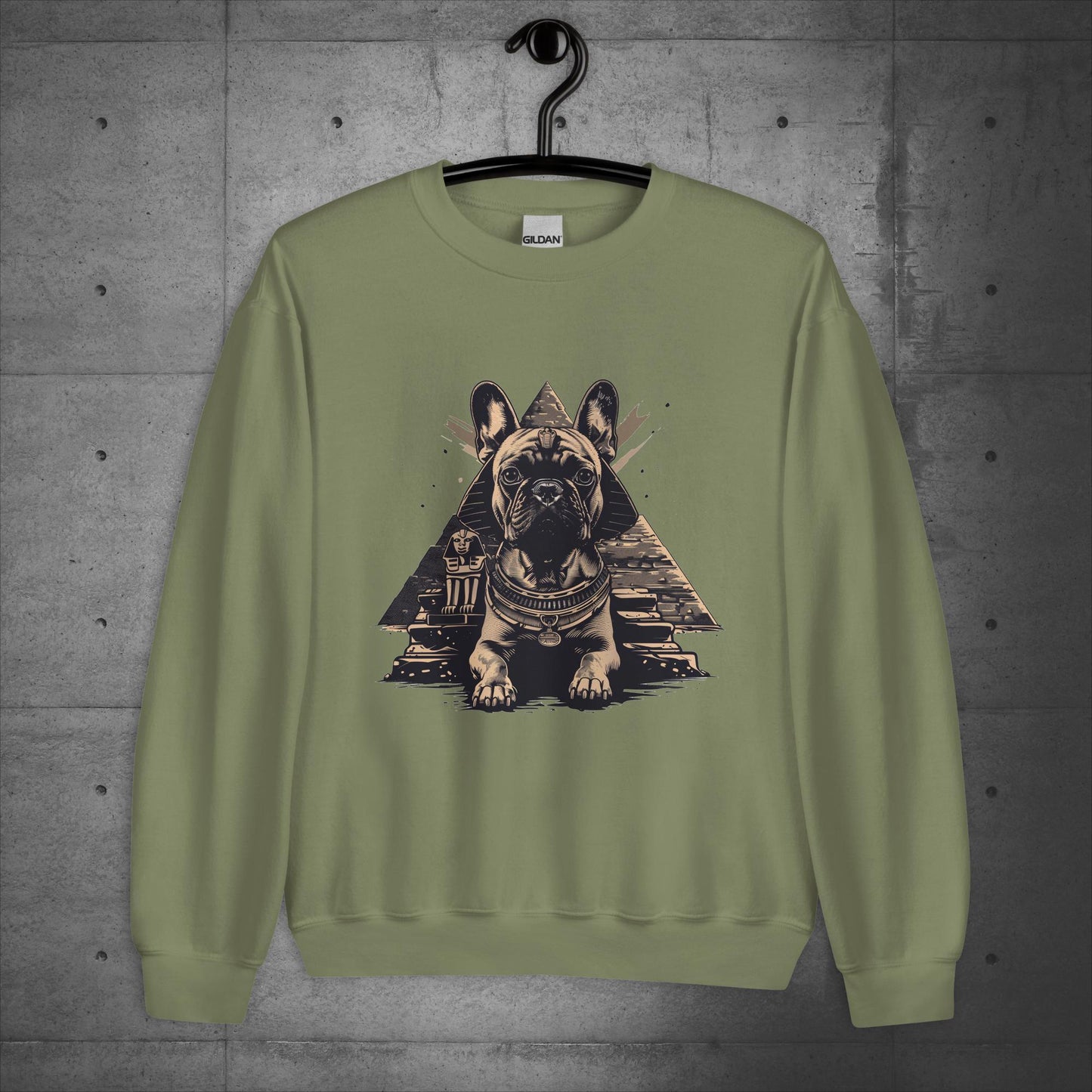Royal Pharaoh Frenchie Unisex Sweater/Sweatshirt - Frenchie Emporium
