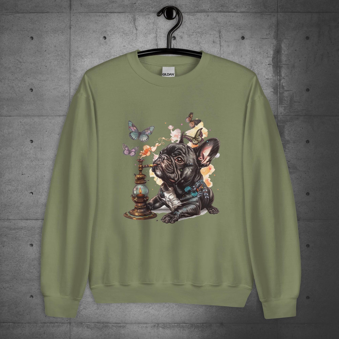 Frenchie "Cater-Chill" - Unisex Sweater - Frenchie Emporium