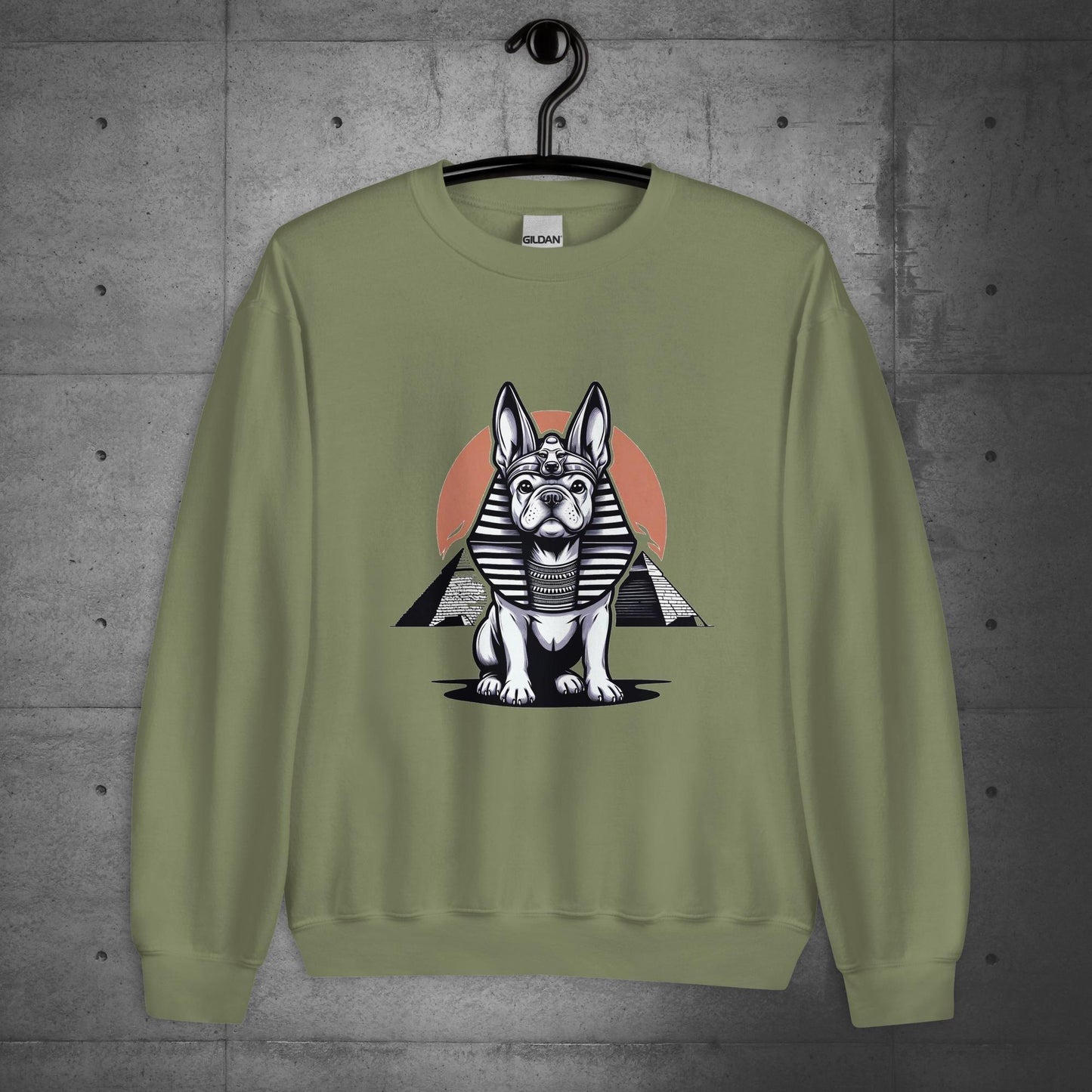 "Regal Frenchie" - Unisex Sweater/Sweatshirt - Frenchie Emporium