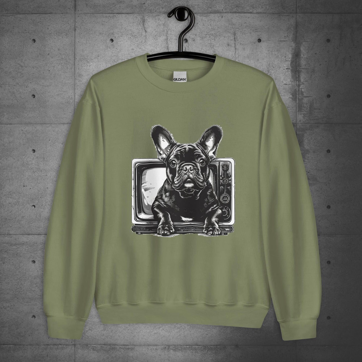 Frenchie "The Ring" - Unisex Sweater/Sweatshirt - Frenchie Emporium