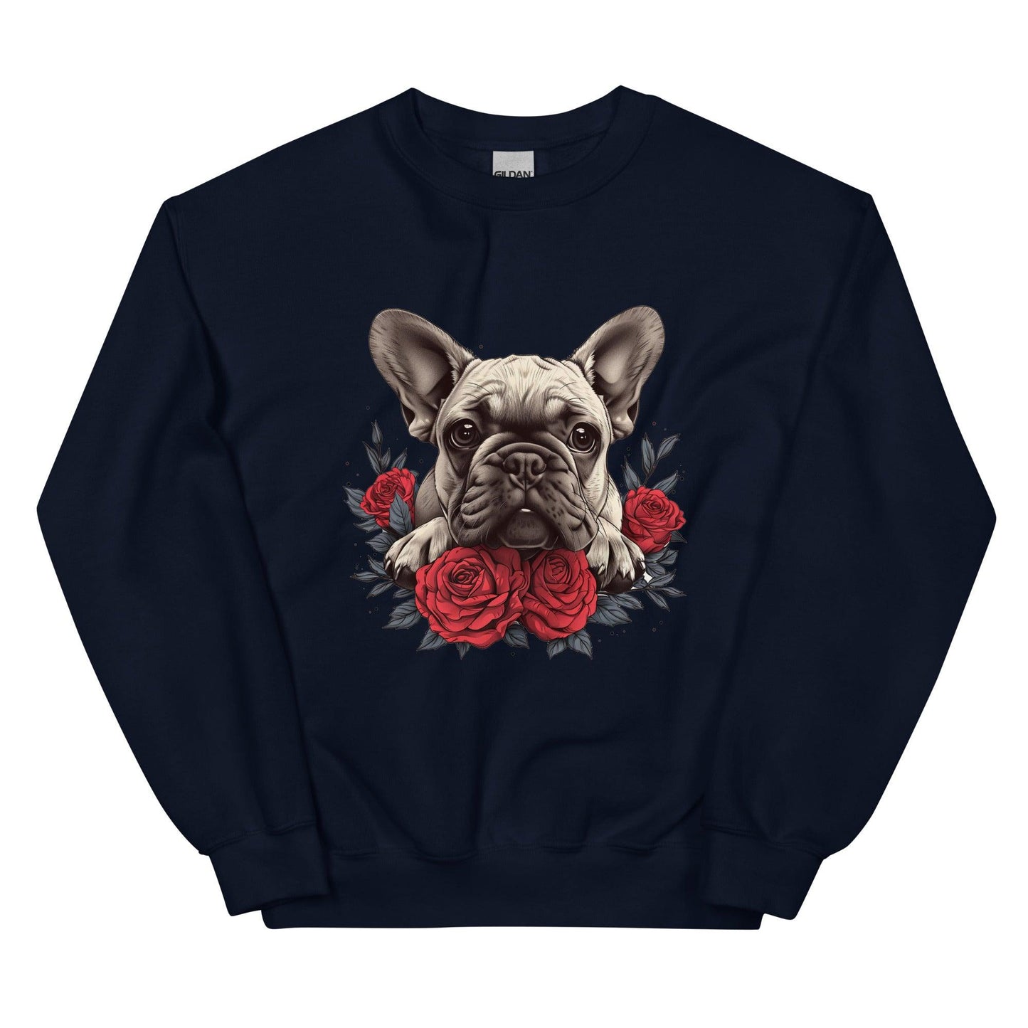 Rosy Frenchie - Unisex Sweater - Frenchie Emporium