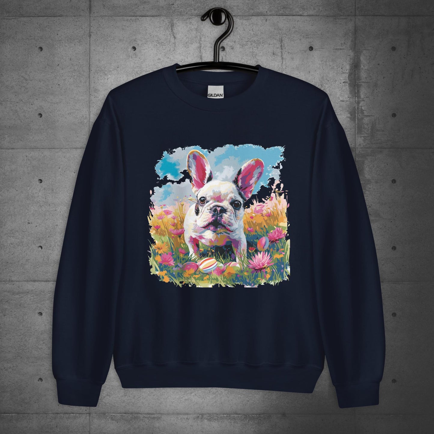 Frenchie Easter Delight Unisex Sweater - Frenchie Emporium