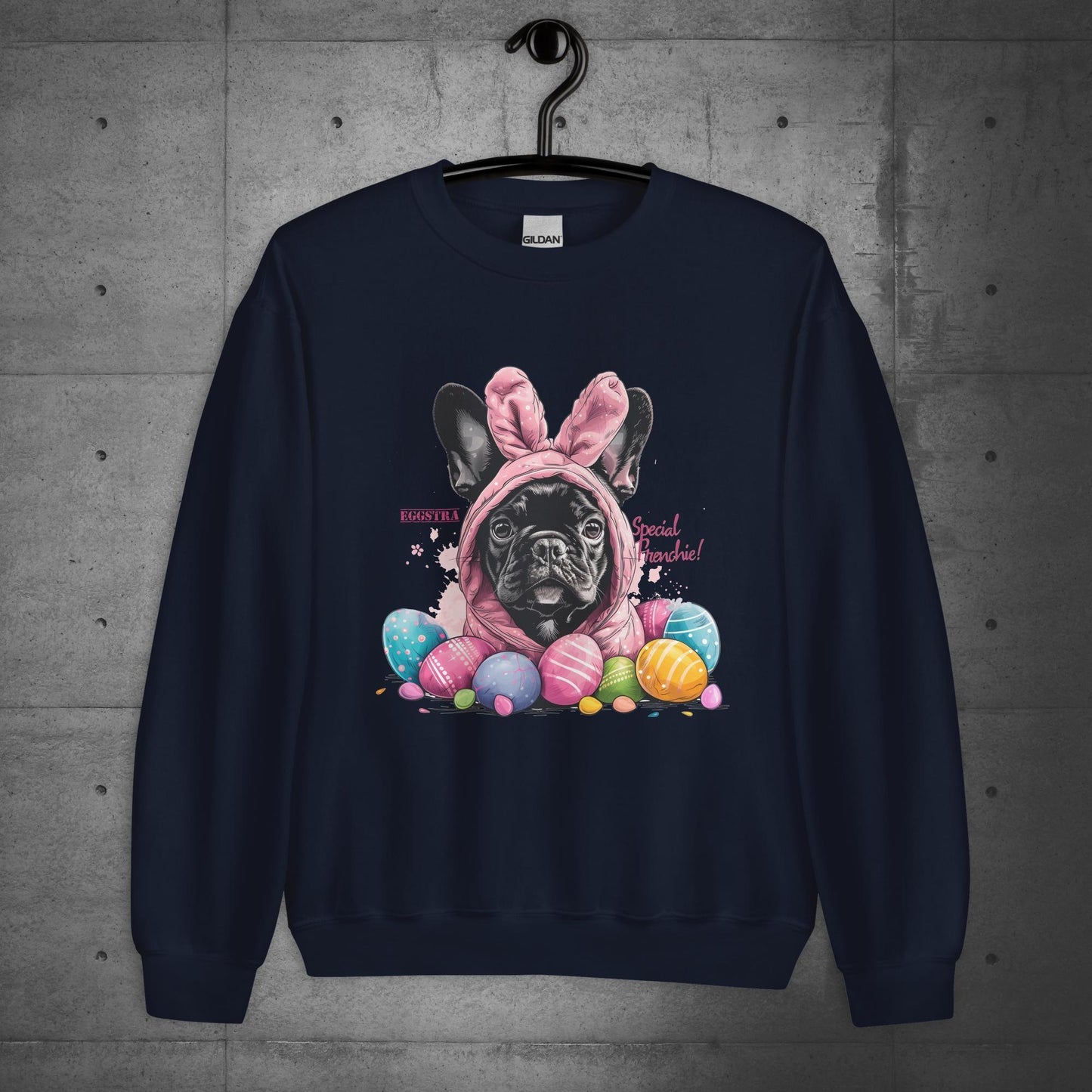 "Eggstra Special Frenchie" - Unisex Sweatshirt - Frenchie Emporium