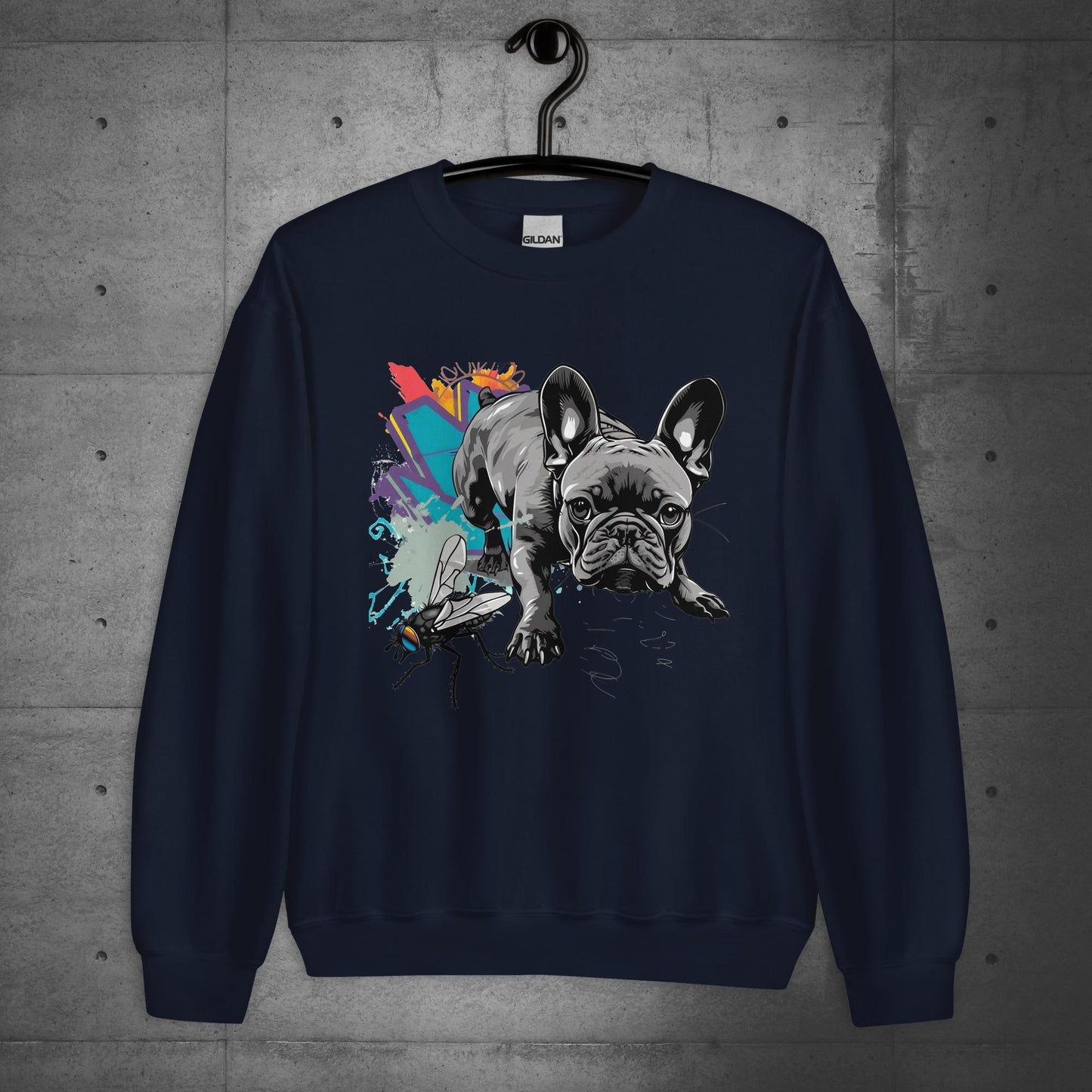 "Chasing Dreams" French Bulldog Sweater/Sweatshirt Unisex - Frenchie Emporium