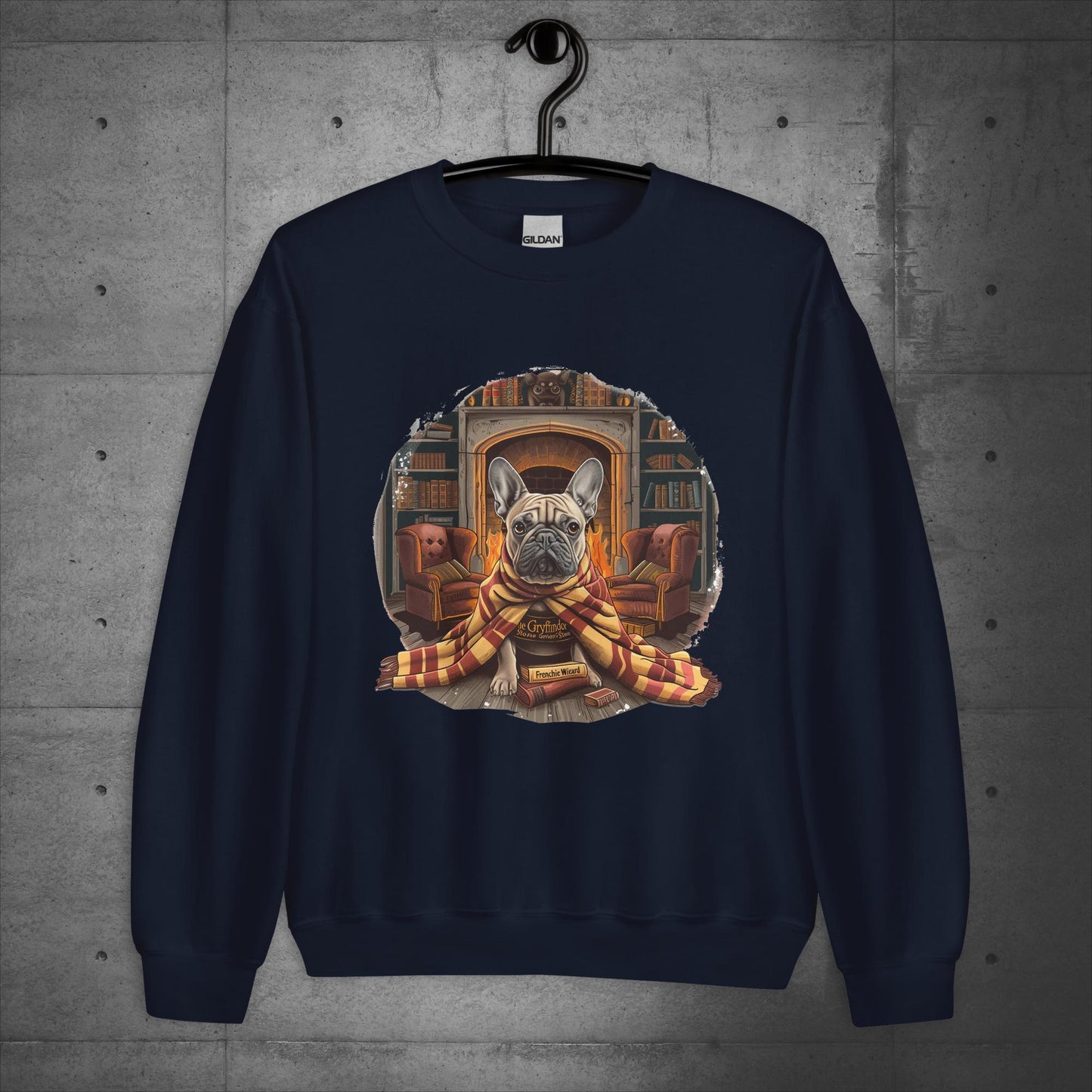 Unisex "Frenchie Wizard" Sweater/Sweatshirt - Frenchie Emporium
