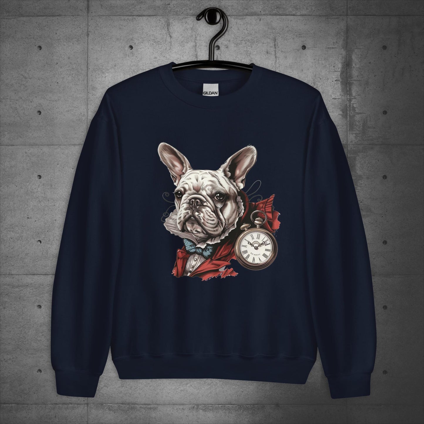 White Rabbit Frenchie - Unisex Sweatshirt - Frenchie Emporium