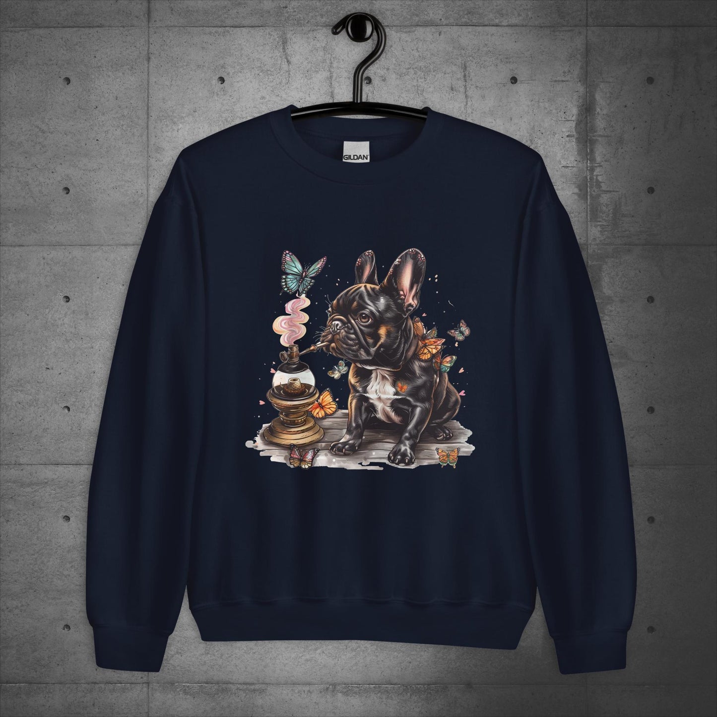 Caterpillar Frenchie - Unisex Sweater / Sweatshirt - Frenchie Emporium