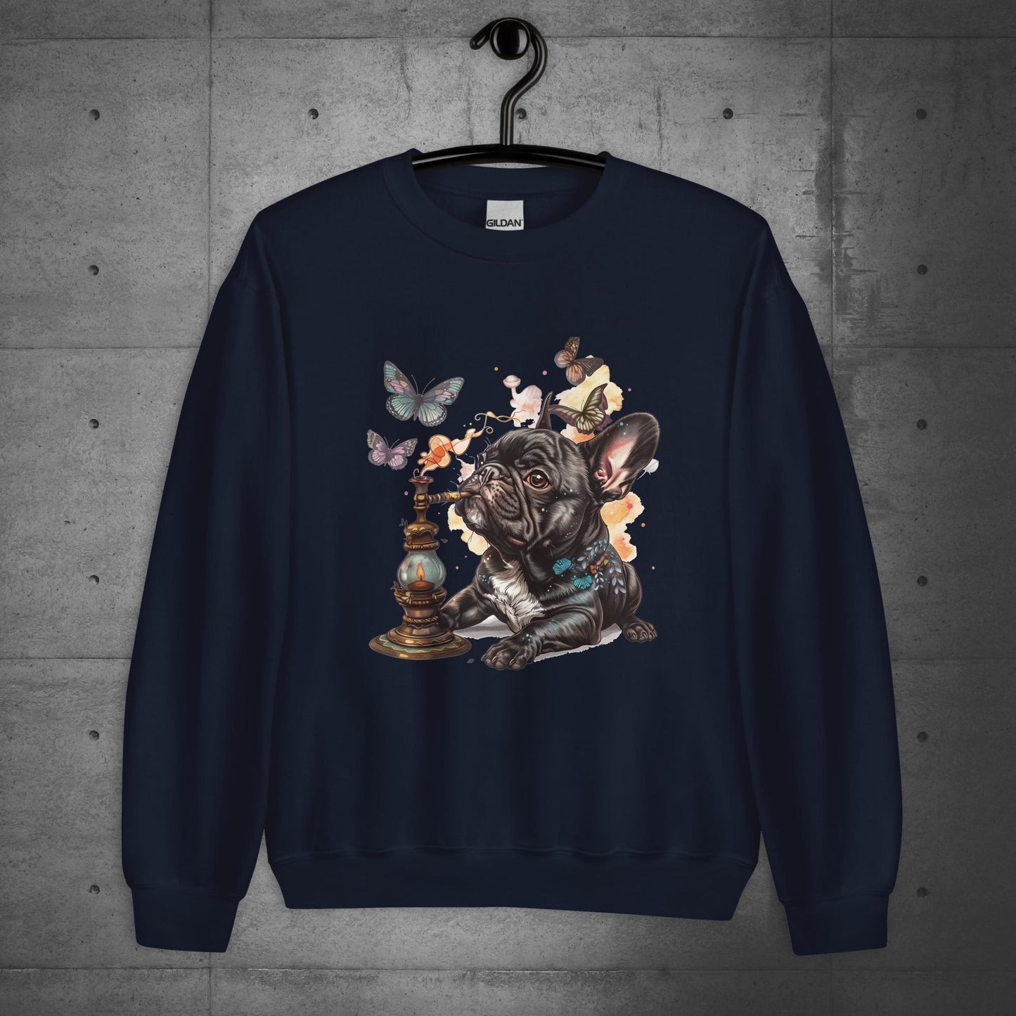 Frenchie "Cater-Chill" - Unisex Sweater - Frenchie Emporium