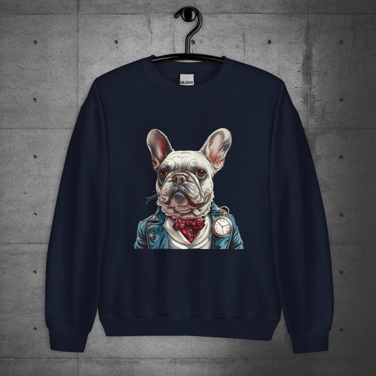 "Rabbit Wonderland Rendezvous" Frenchie - Unisex Sweater