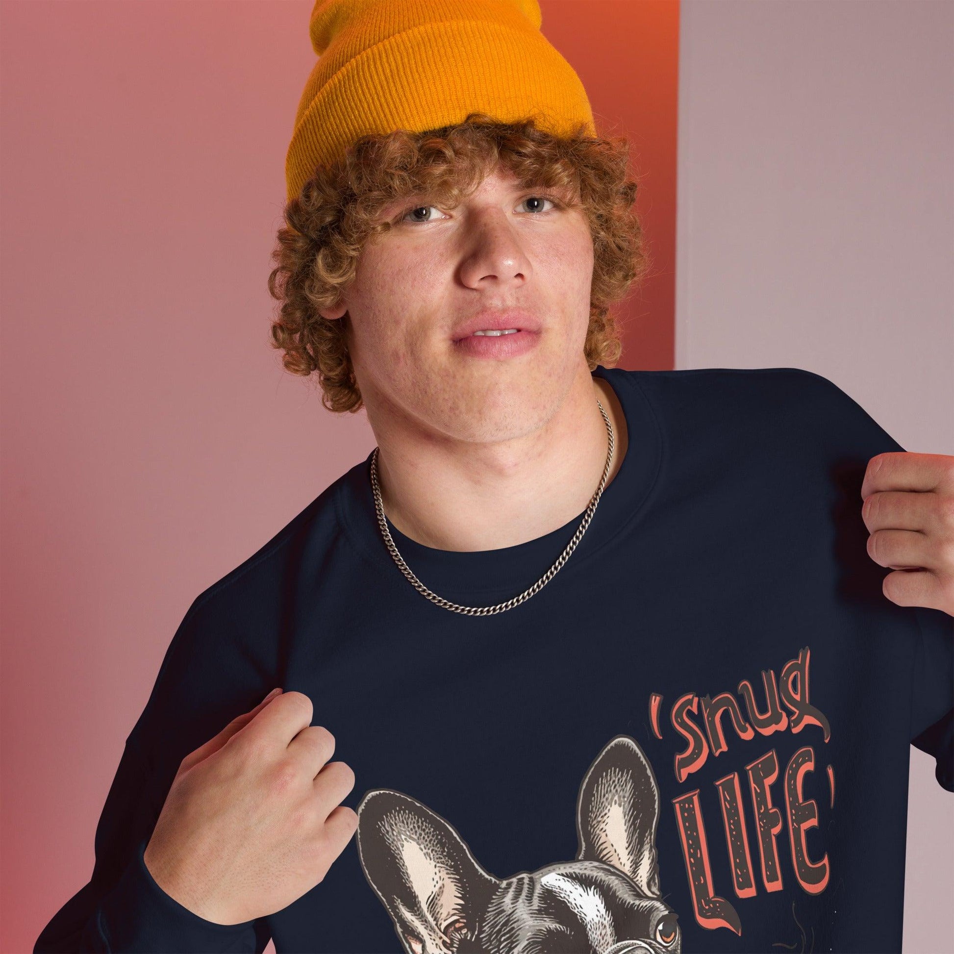 Snug Life Frenchie Unisex Sweatshirt - Frenchie Emporium