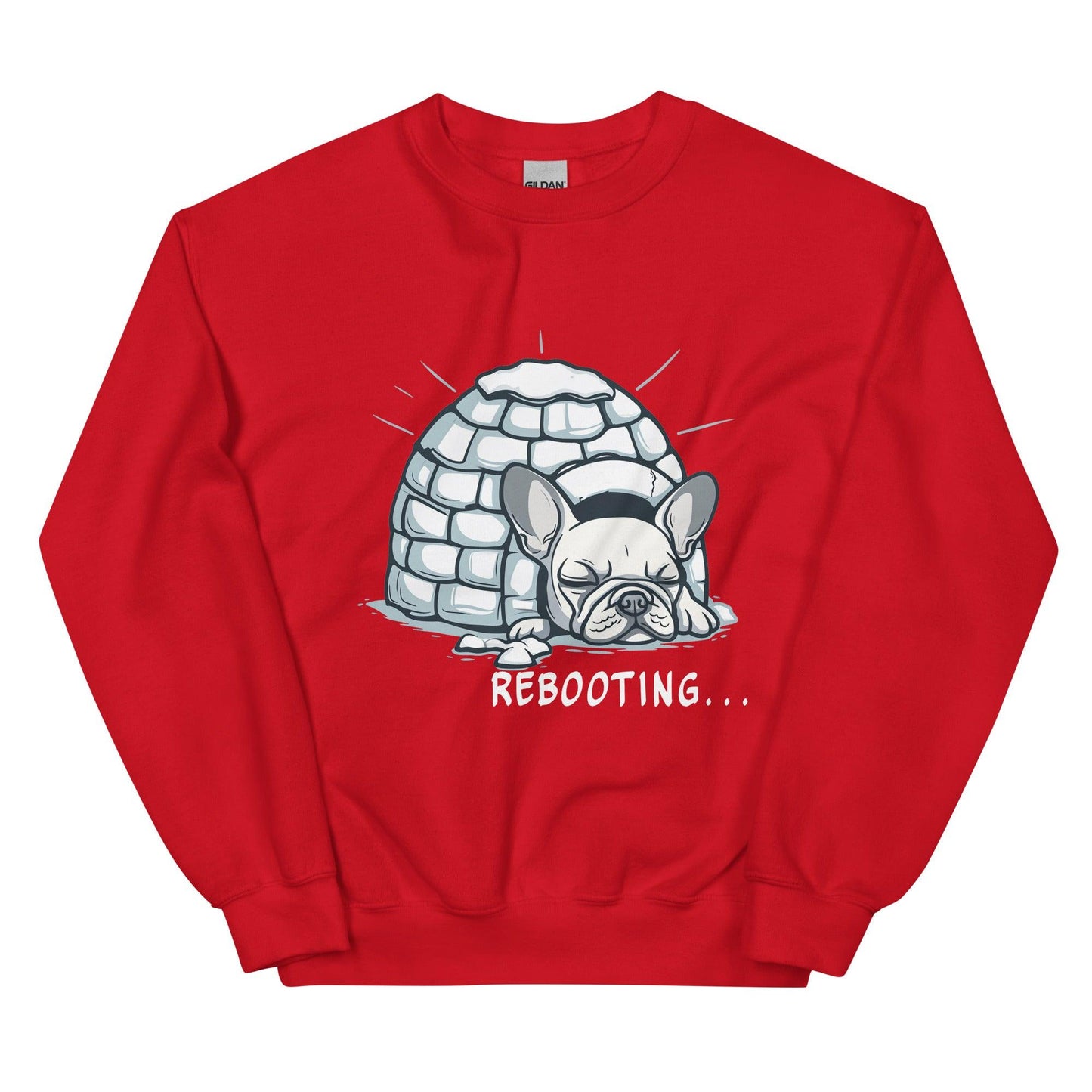 Rebooting Frenchie Winter Unisex Sweatshirt - Frenchie Emporium
