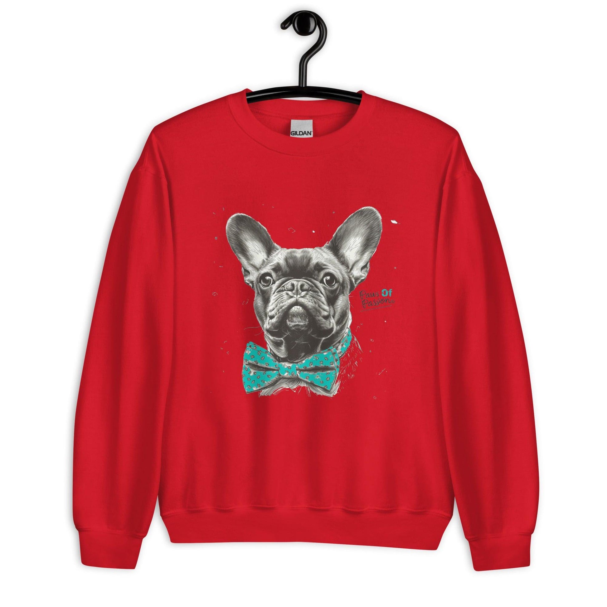 "Paws of Passion" Unisex Sweatshirt - Frenchie Emporium