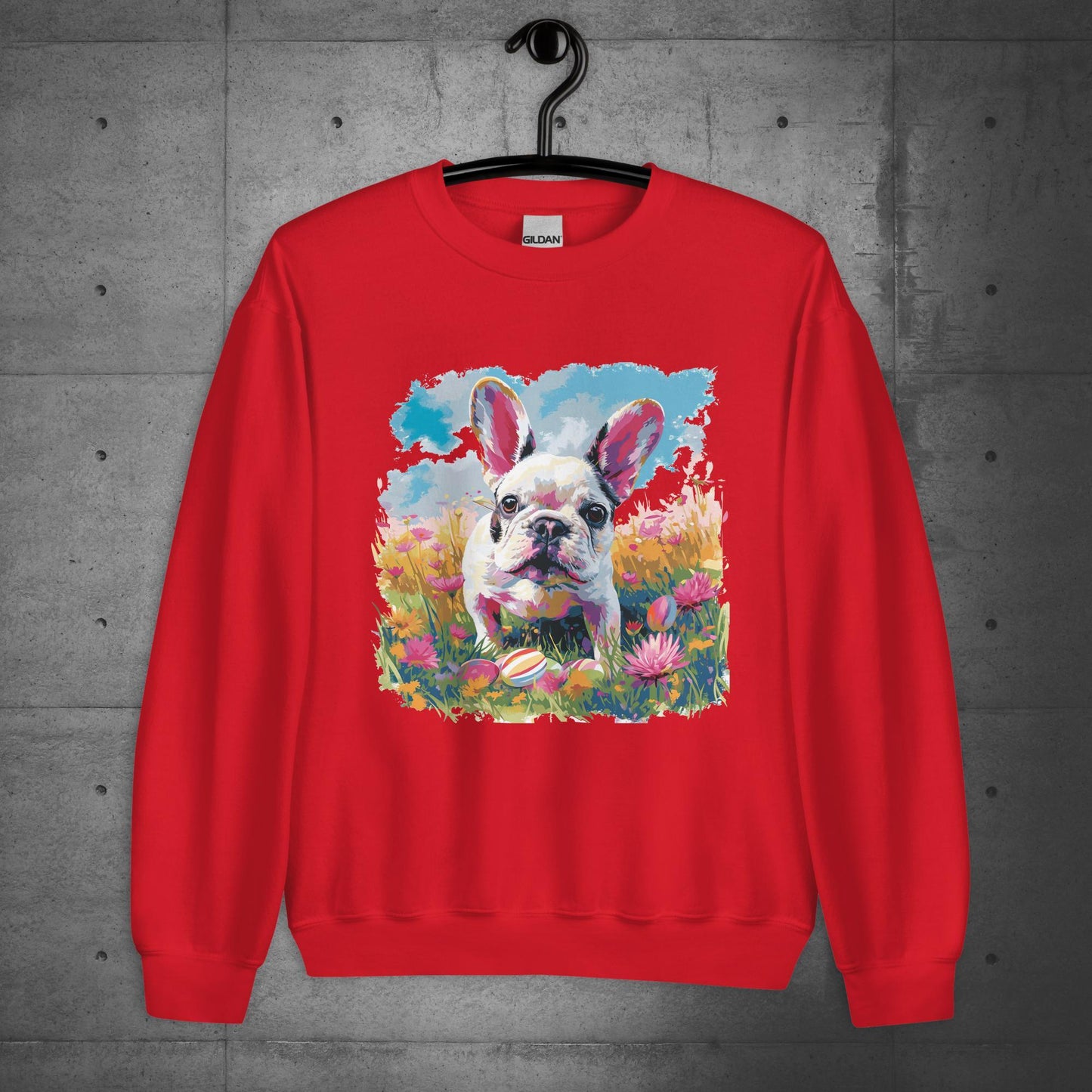 Frenchie Easter Delight Unisex Sweater - Frenchie Emporium