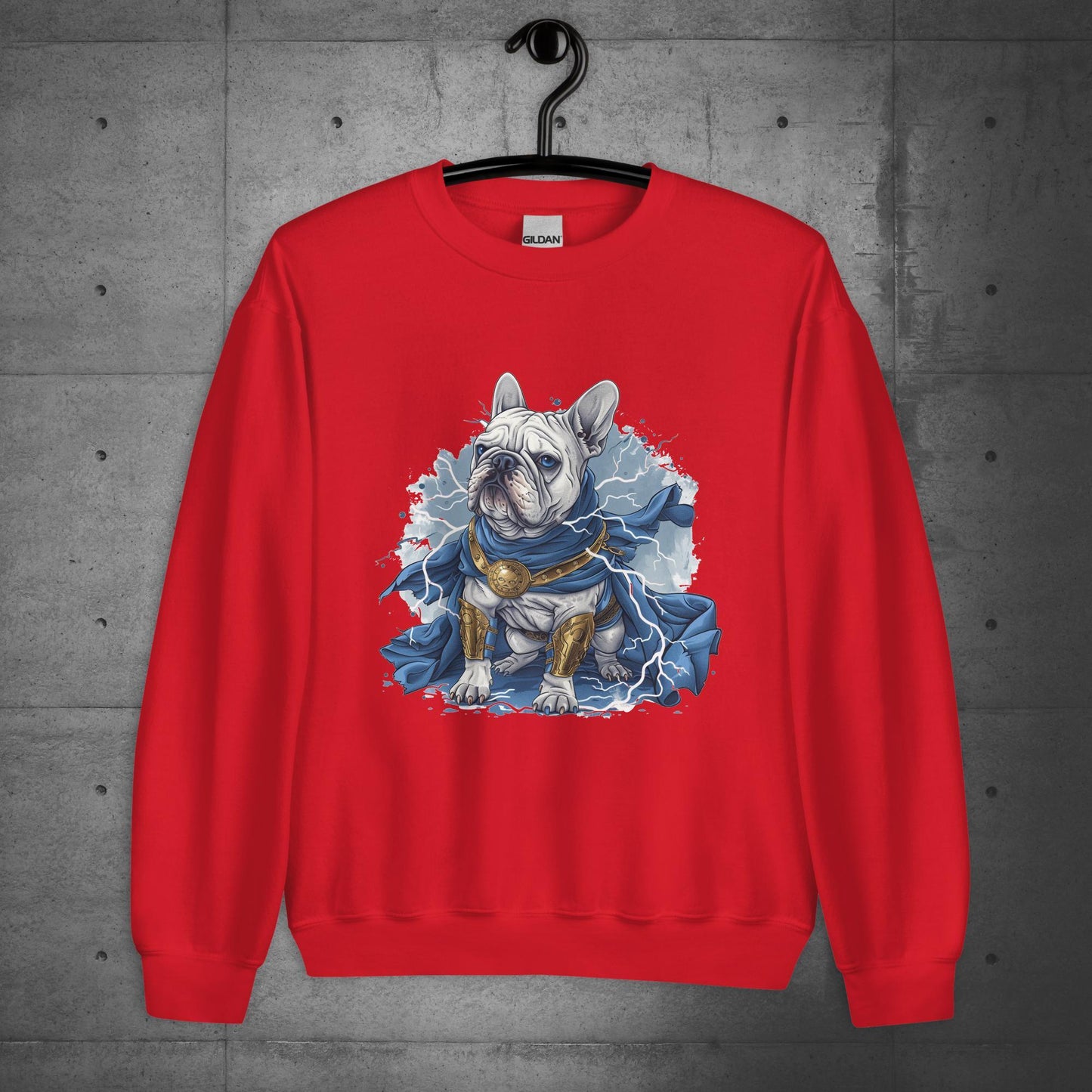"Thunderous Majesty" Frenchie Unisex Sweater / Sweatshirt - Frenchie Emporium