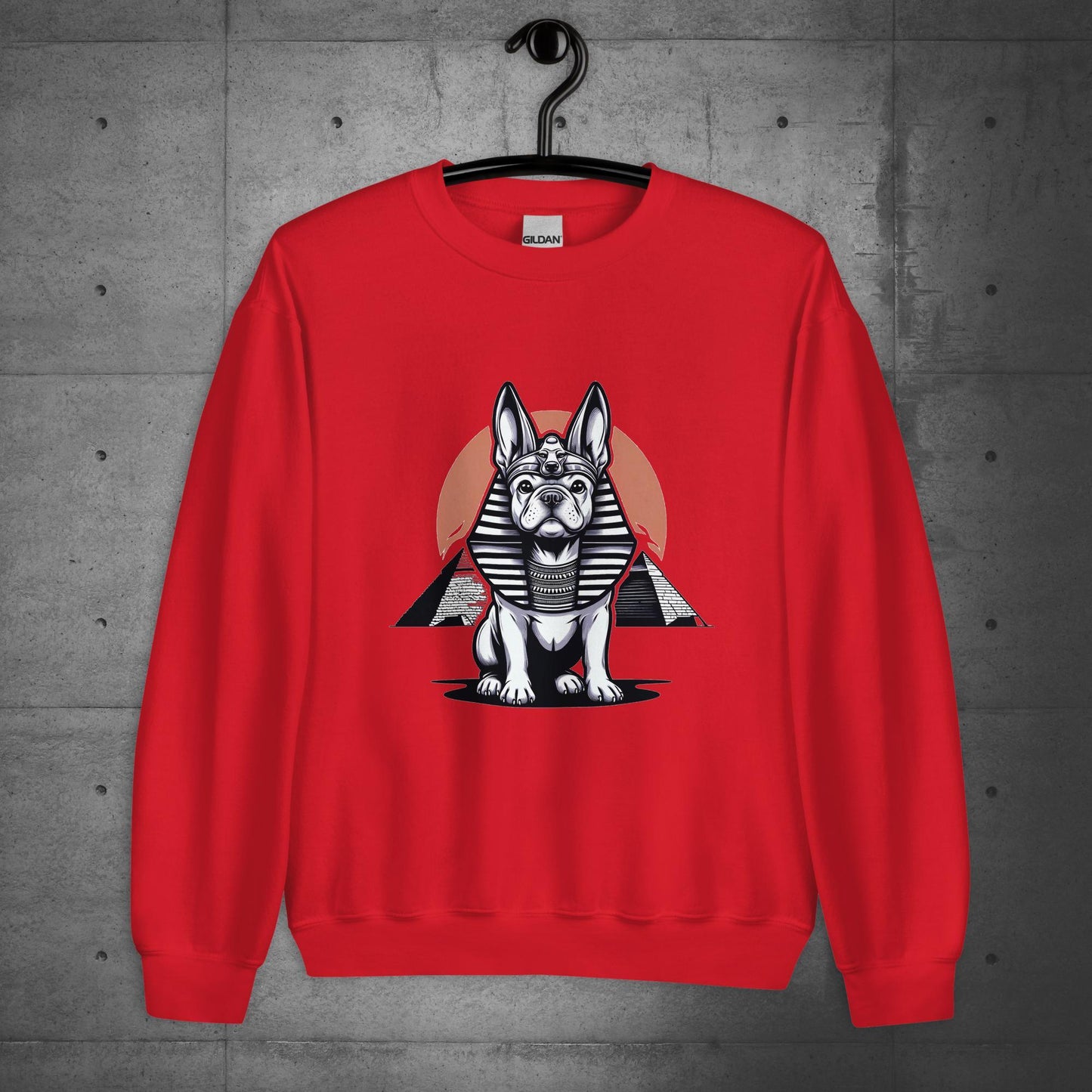 "Regal Frenchie" - Unisex Sweater/Sweatshirt - Frenchie Emporium