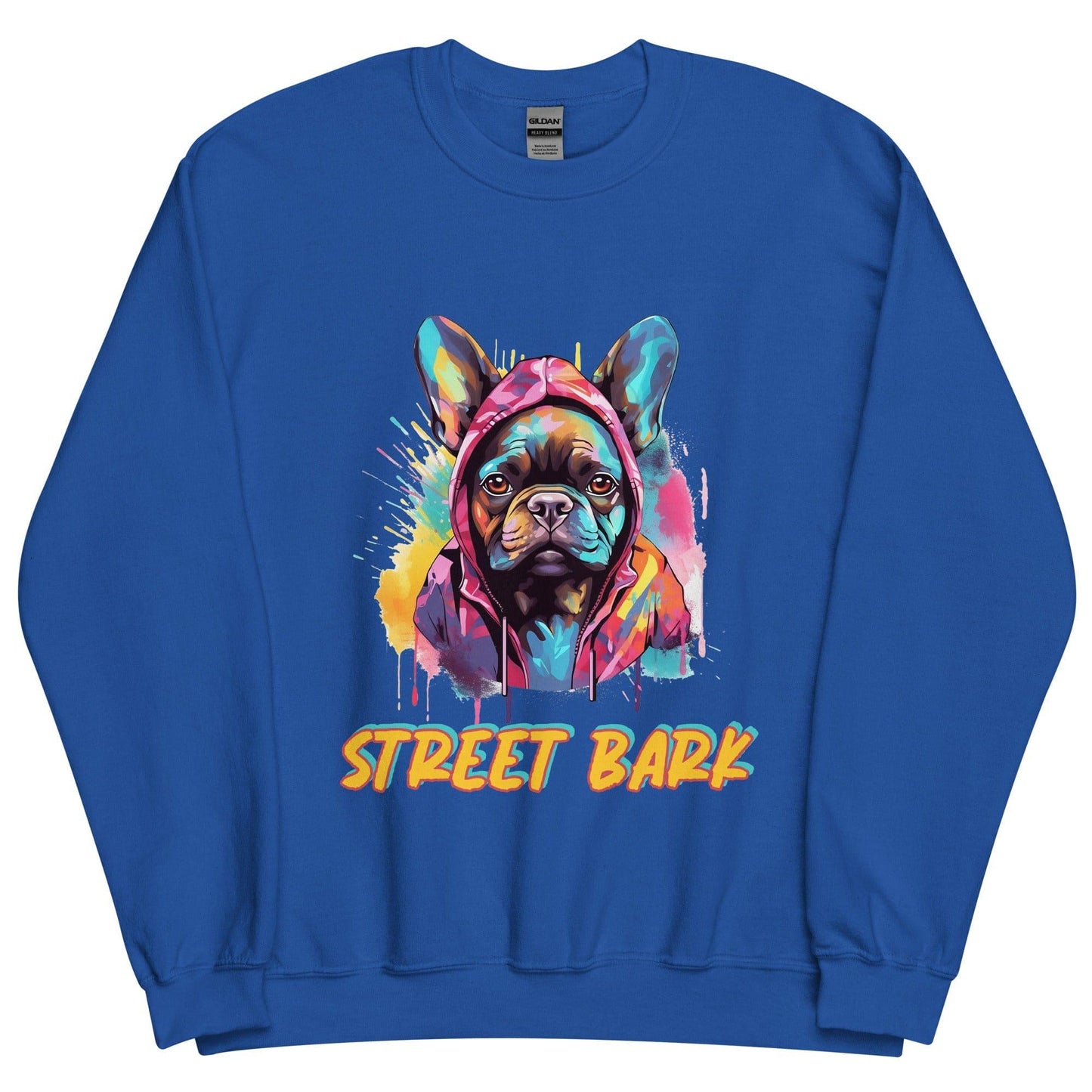 Street Bark Graffiti French Bulldog - Unisex Sweatshirt - Frenchie Emporium