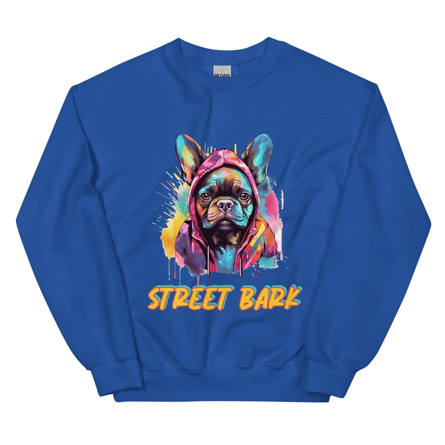 Street Bark Graffiti French Bulldog - Unisex Sweatshirt - Frenchie Emporium