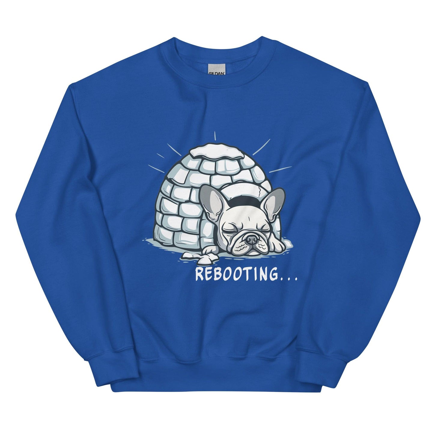Rebooting Frenchie Winter Unisex Sweatshirt - Frenchie Emporium