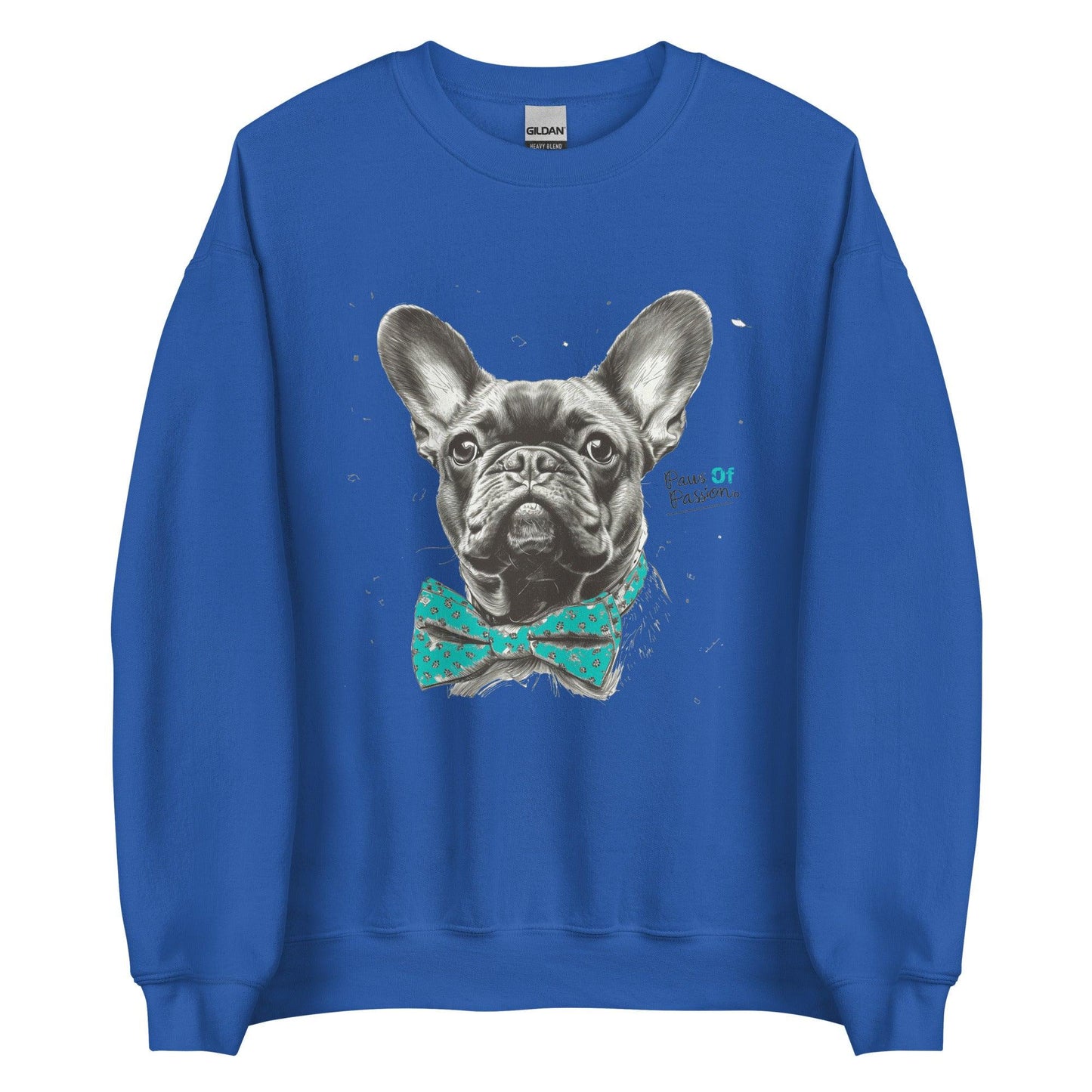 "Paws of Passion" Unisex Sweatshirt - Frenchie Emporium