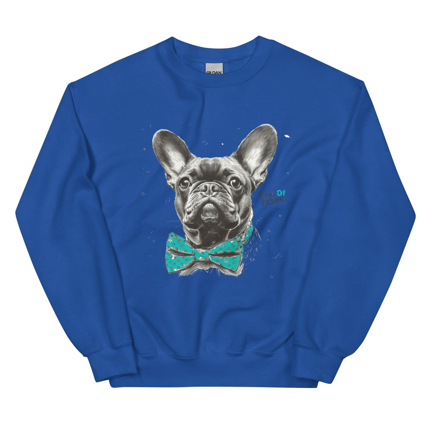 "Paws of Passion" Unisex Sweatshirt - Frenchie Emporium